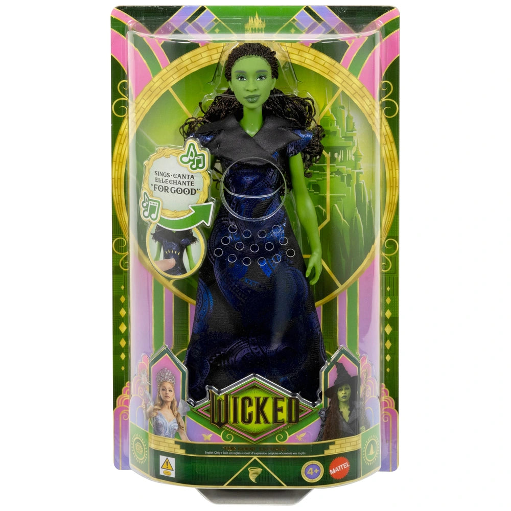 Wicked: For Good Doll Singing Elphaba 30Cm