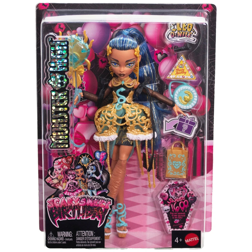 Monster High Scary Sweet Birthday Cleo De Nile Doll