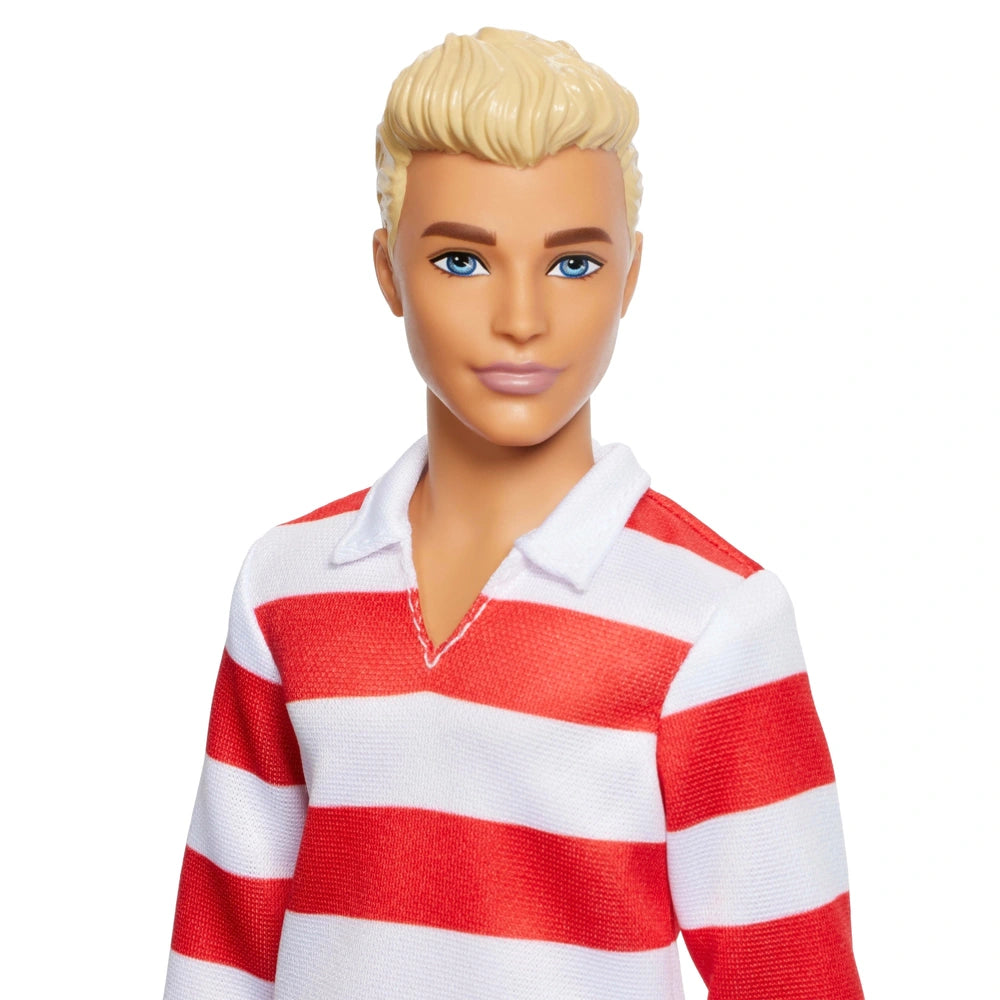 Barbie Fashionistas Doll 241 Red And White Stripe Ken