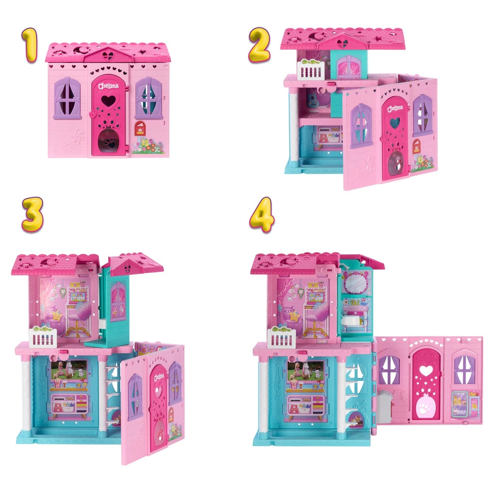 Barbie Family & Friends Playset Chelsea's Pop-Up House