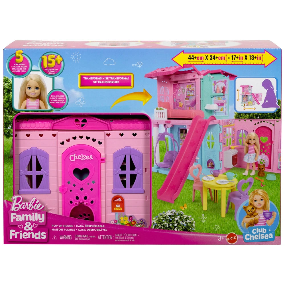 Barbie Family & Friends Playset Chelsea's Pop-Up House
