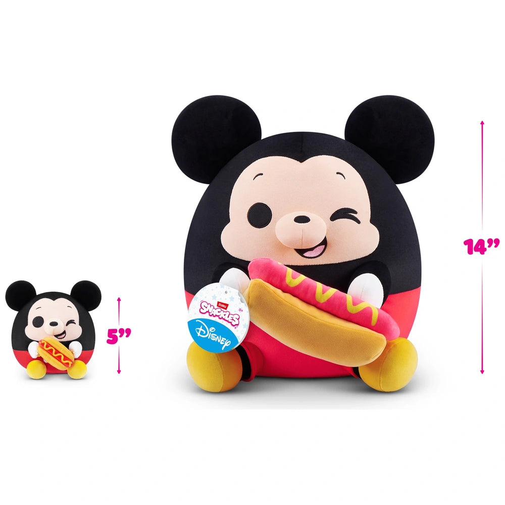Snackles By Zuru Disney Plush 12Cm Assortment