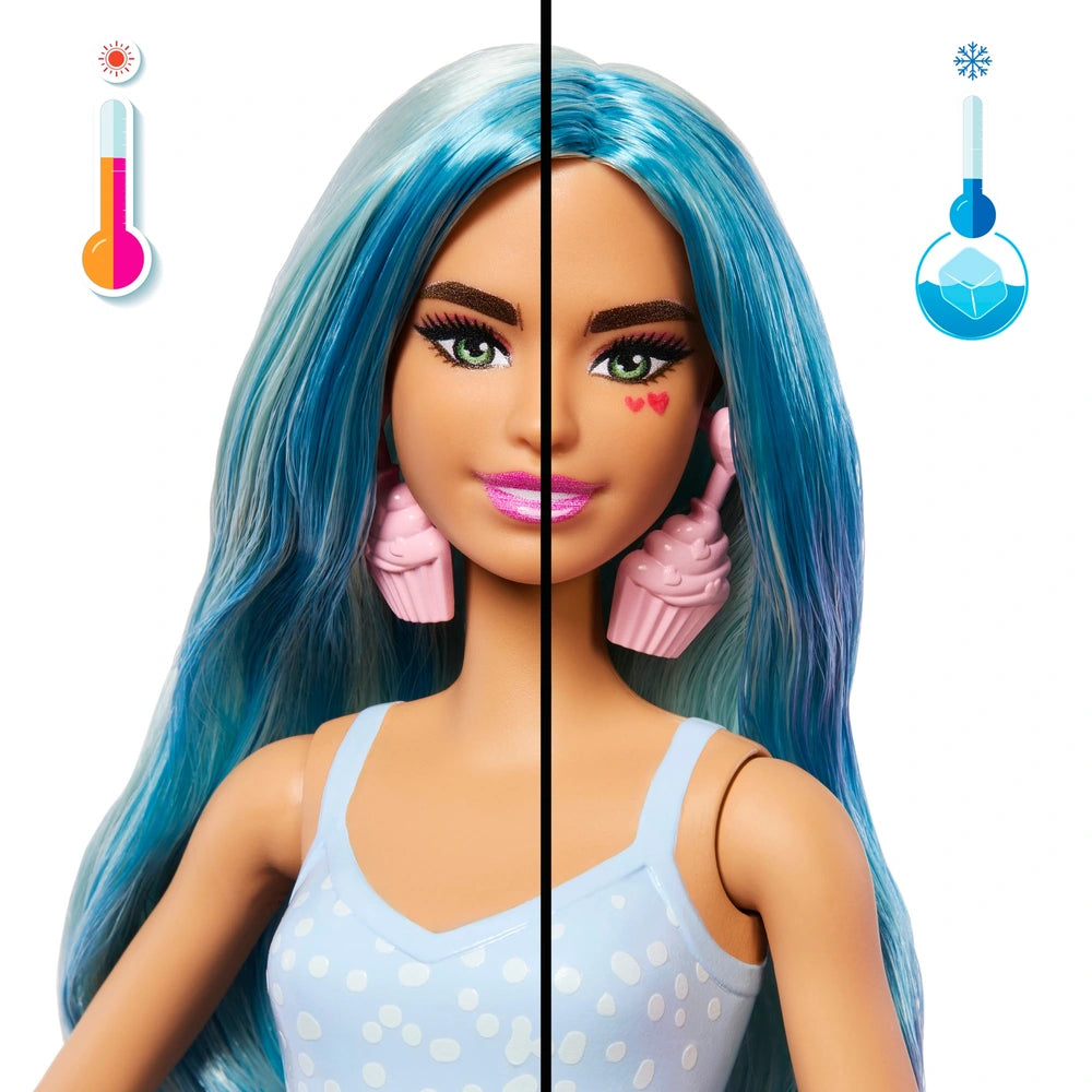 Barbie Pop Reveal Treats Milkshake Series Cool Cupcake Doll