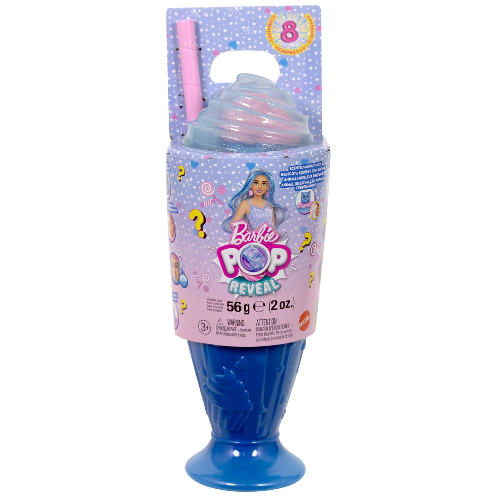 Barbie Pop Reveal Treats Milkshake Series Cool Cupcake Doll