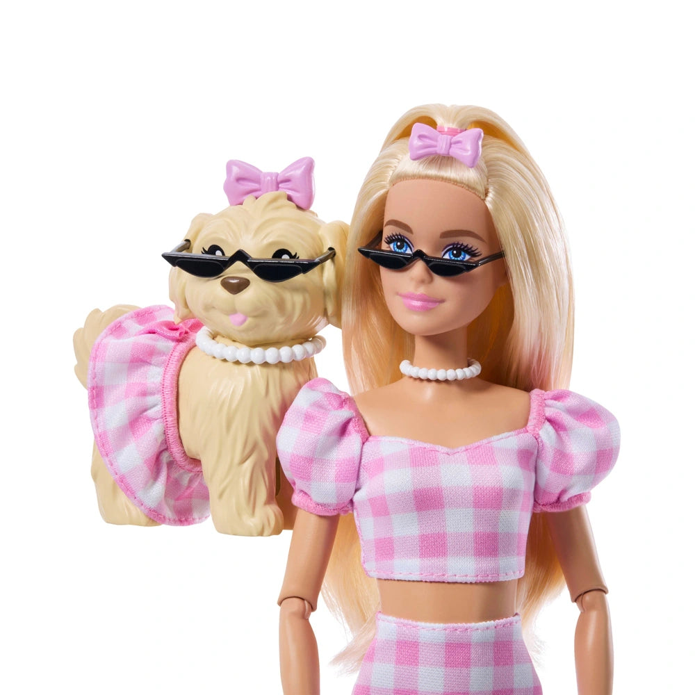 Barbie Doll Twinning Looks With Dog