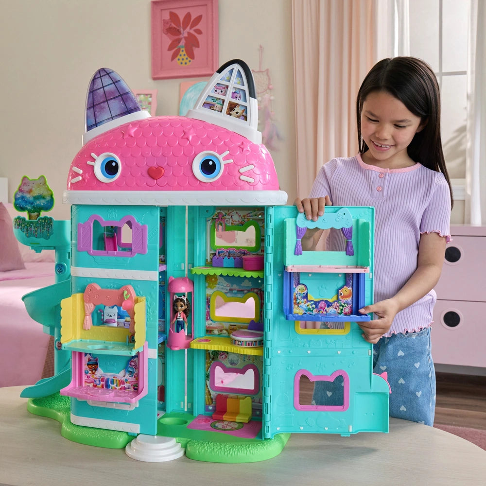 Gabby's Dollhouse: The Movie Deluxe Interactive Meow-Mazing Dollhouse Playset