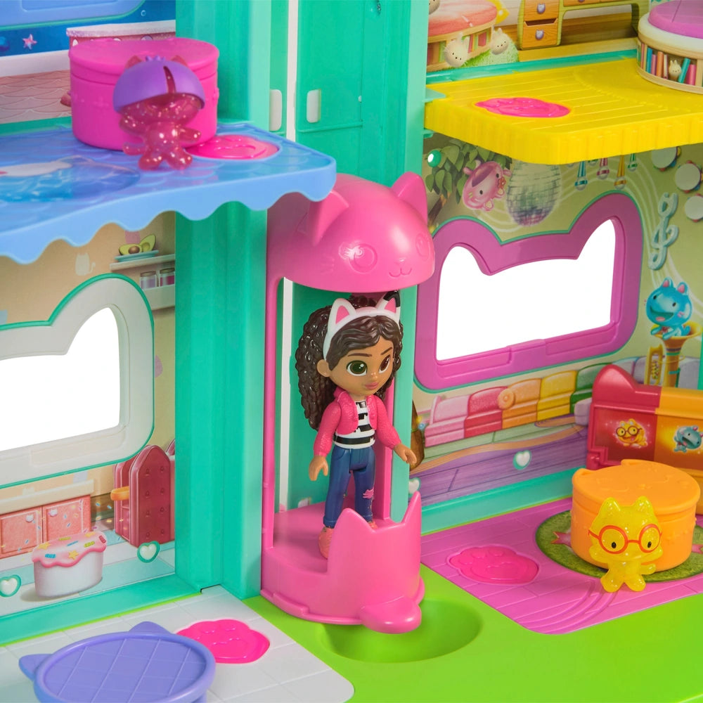 Gabby's Dollhouse: The Movie Deluxe Interactive Meow-Mazing Dollhouse Playset