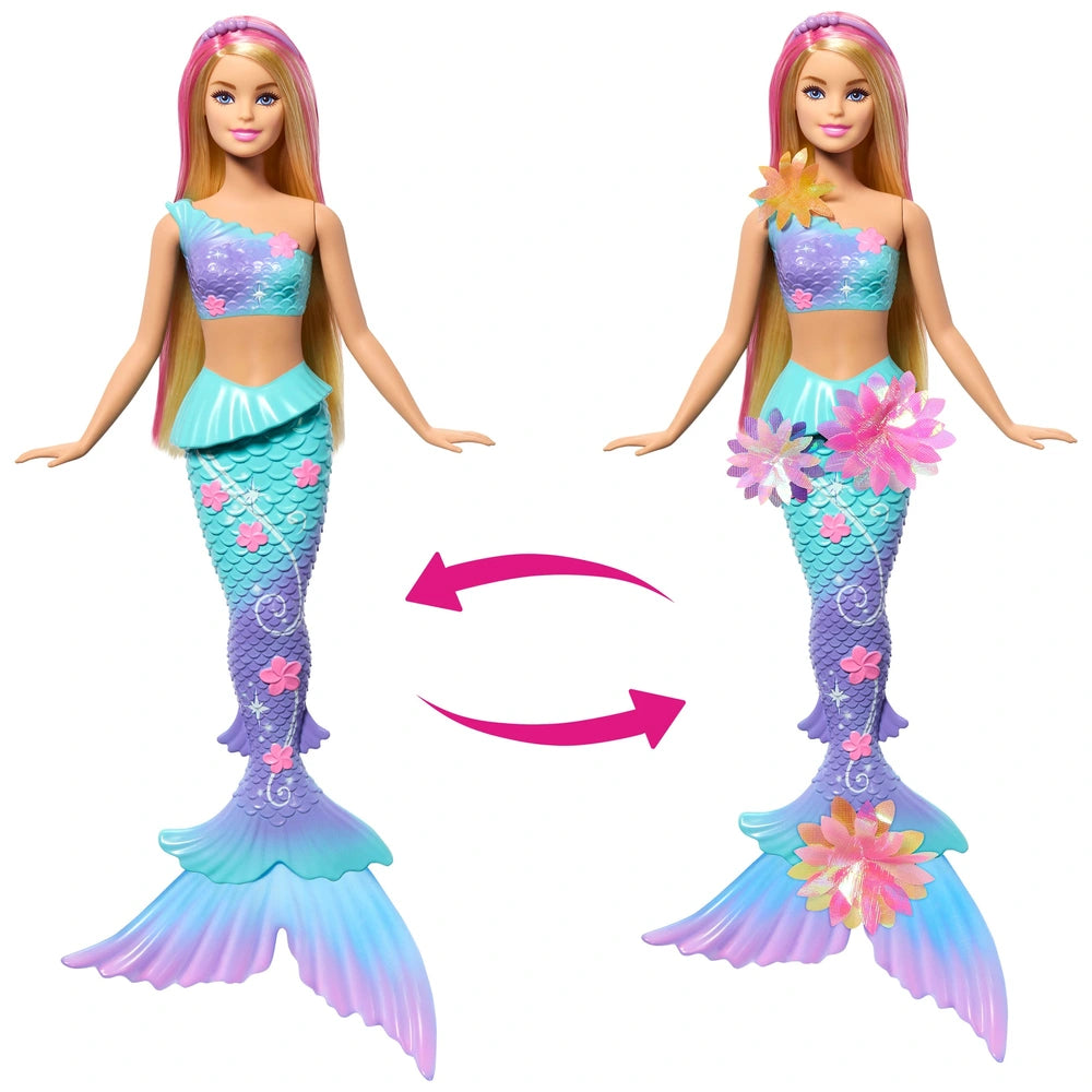 Barbie Flower Magic Mermaid Blonde Doll