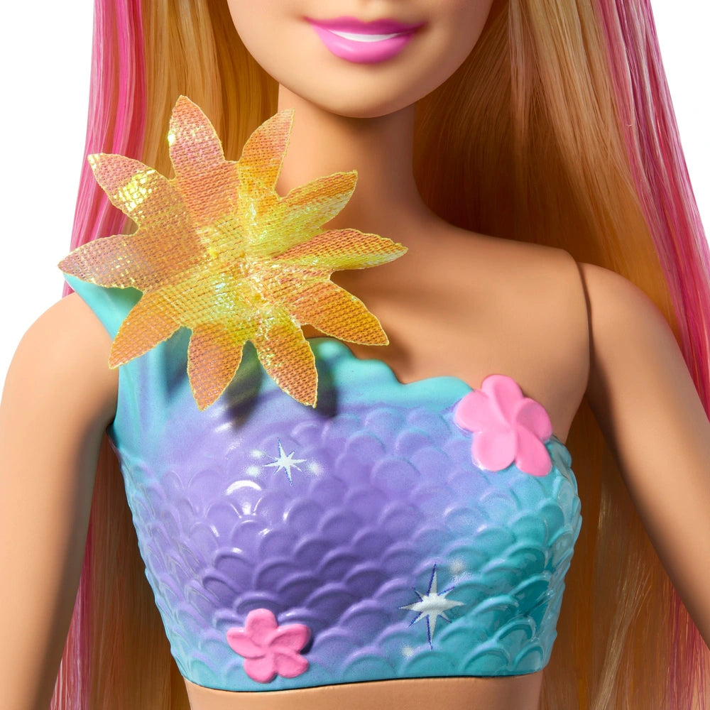 Barbie Flower Magic Mermaid Blonde Doll