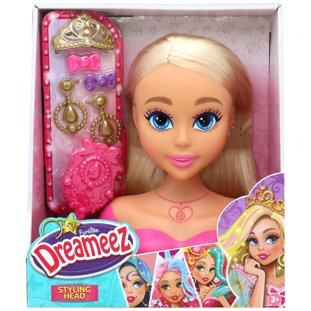 Dreameez Princess Styling Head With Accessories 28Cm