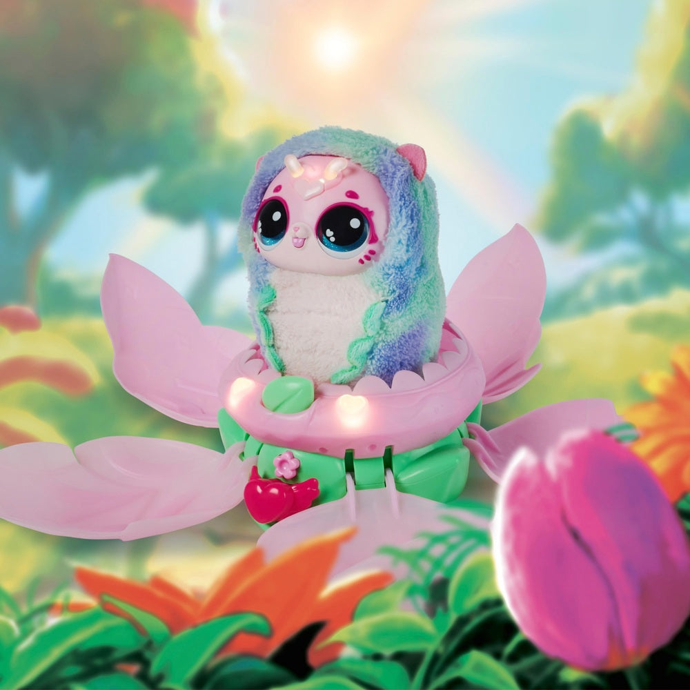 Bloomables By Hatchimals Kittyfly Surprise Interactive Plush Pet Assortment