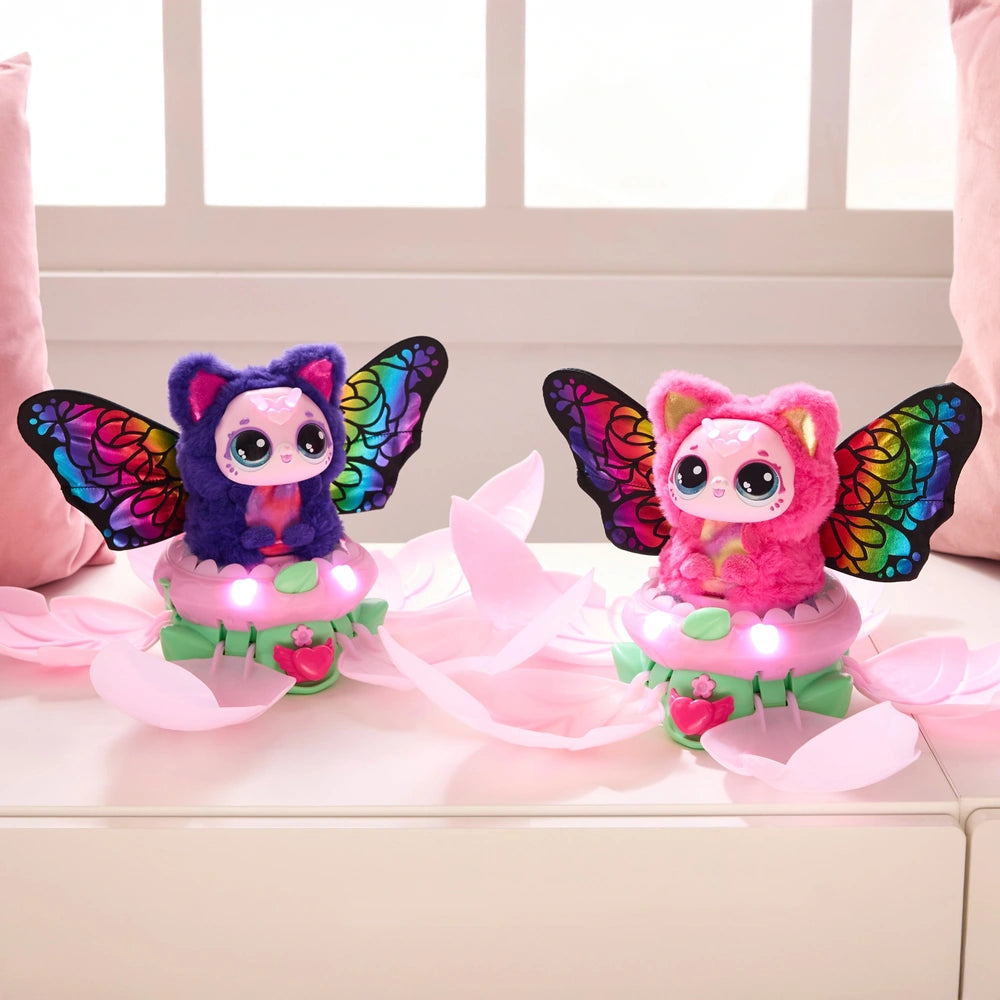 Bloomables By Hatchimals Kittyfly Surprise Interactive Plush Pet Assortment