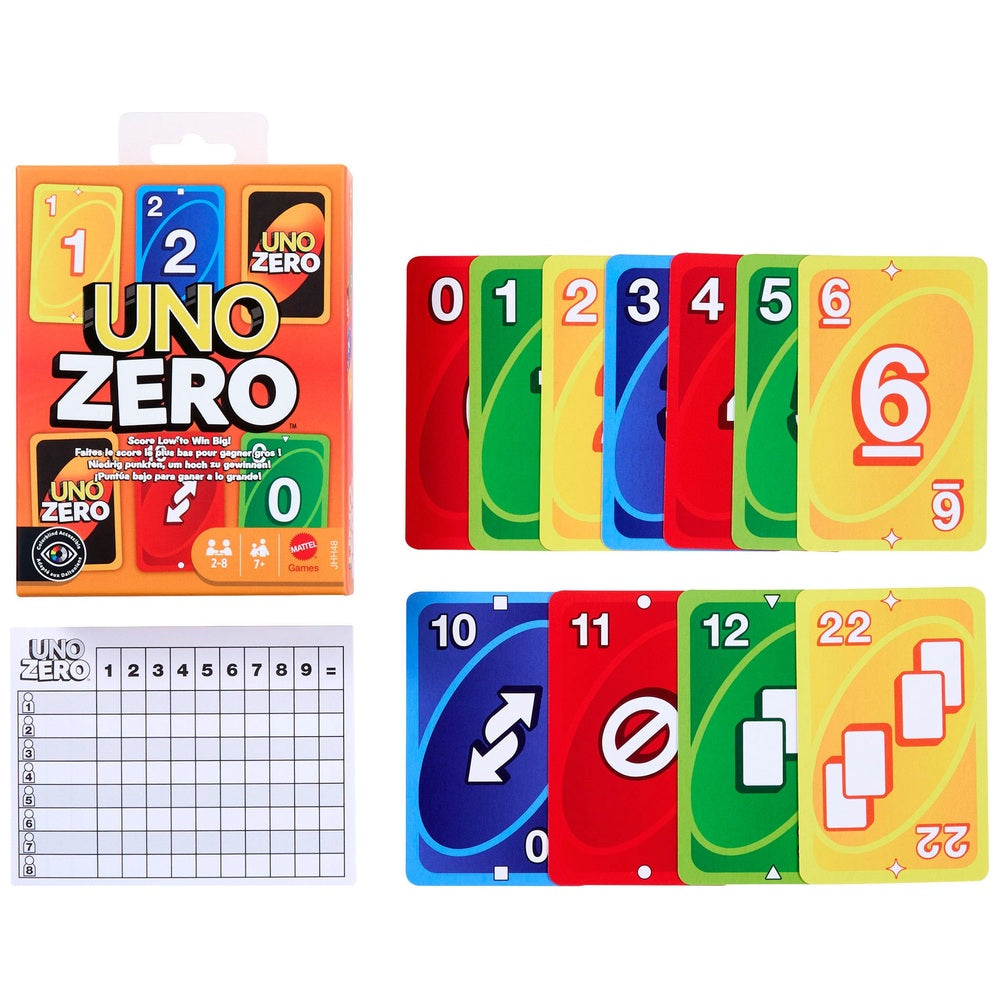 Zero Card Example Uno Zero Card Game