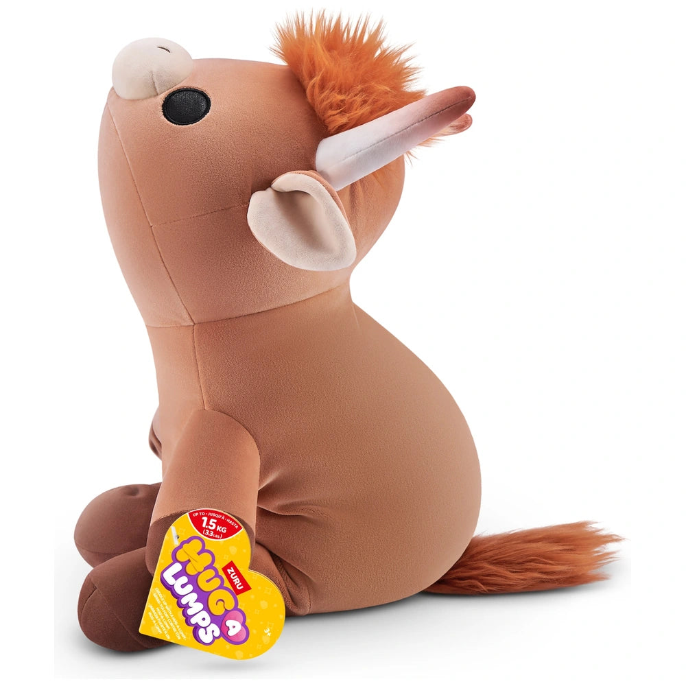 Hug-A-Lumps By Zuru Weighted Plush Holly The Highland Cow