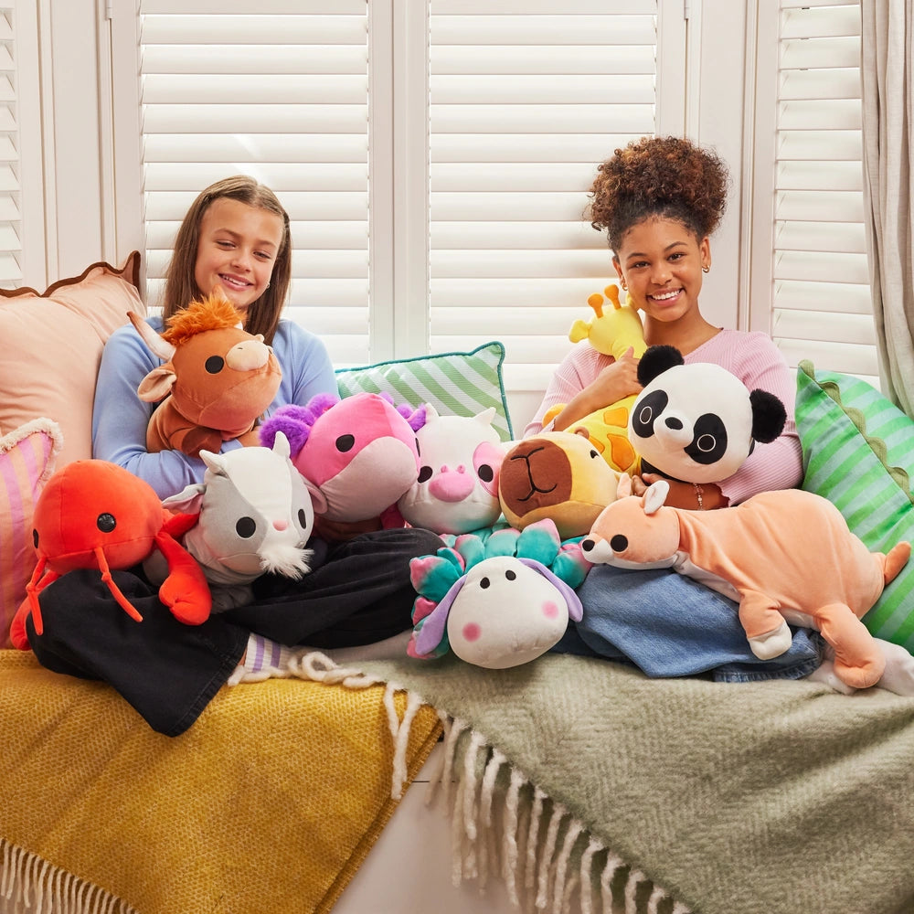 Hug-A-Lumps By Zuru Weighted Plush Holly The Highland Cow