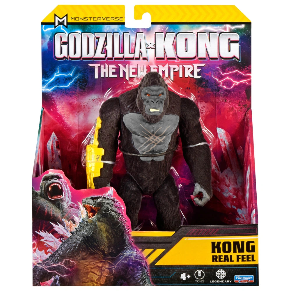 Monsterverse Godzilla X Kong: The New Empire Real Feel Kong 15Cm Action Figure