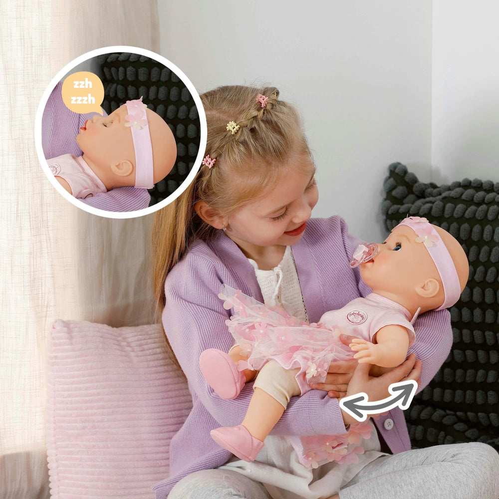 Baby Annabell Flower Fairy Interactive Doll 43Cm