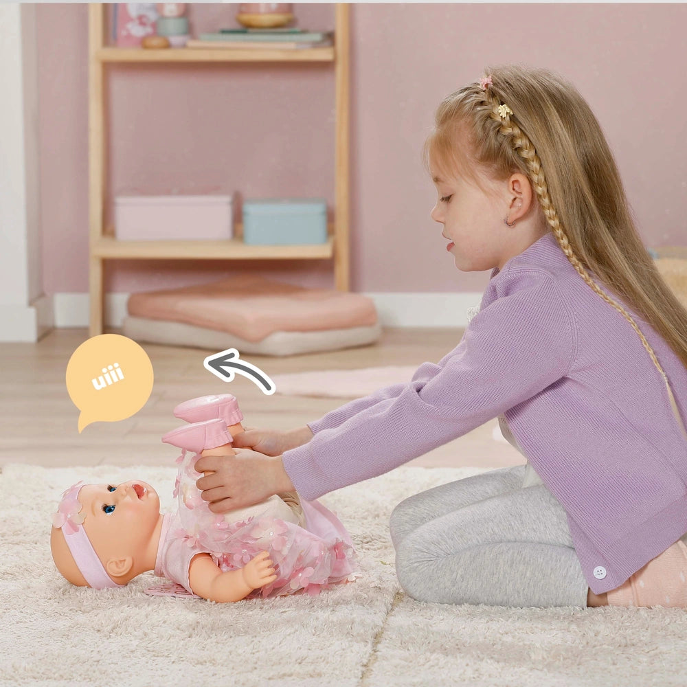 Baby Annabell Flower Fairy Interactive Doll 43Cm