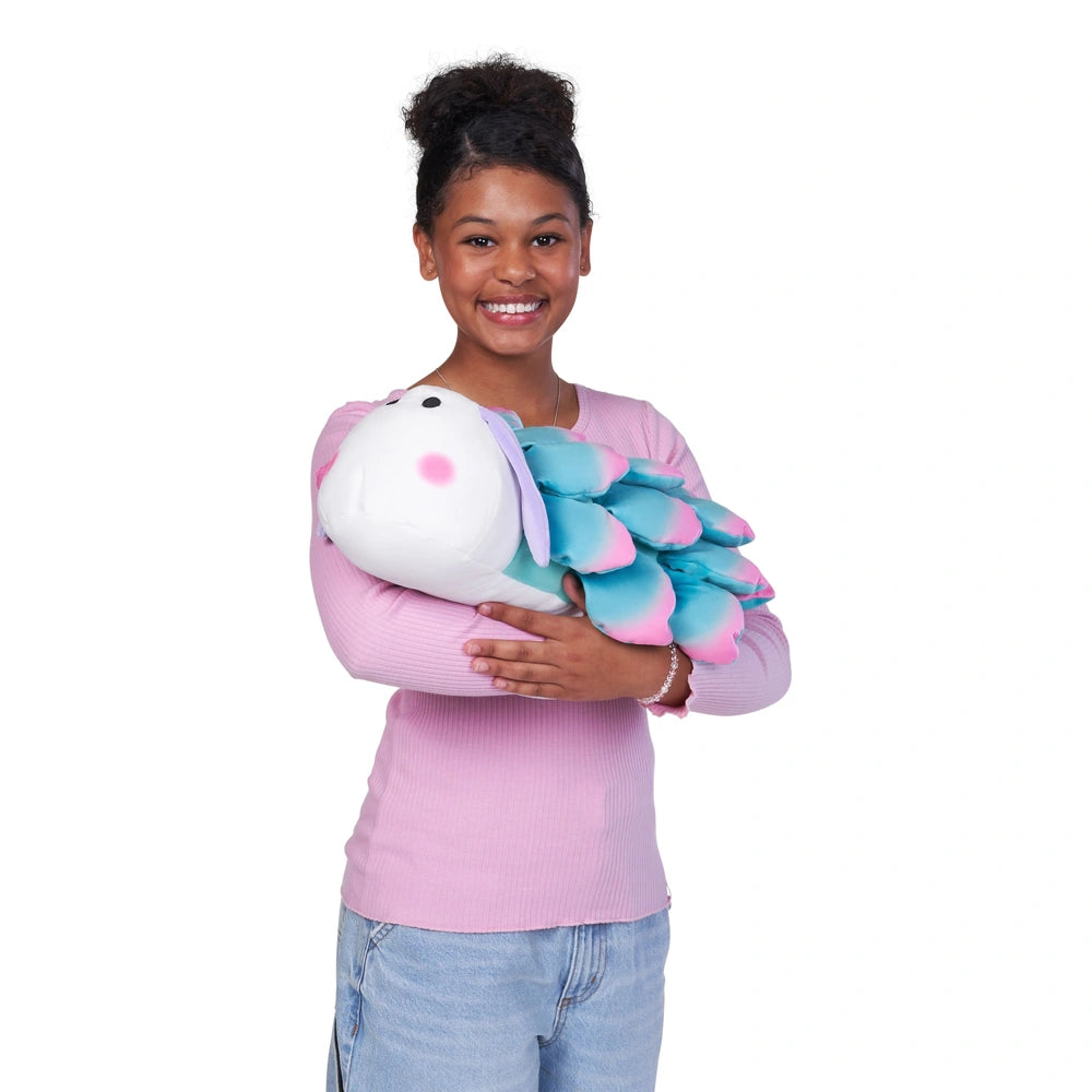 Hug-A-Lumps By Zuru Weighted Plush Lucy The Sea Slug