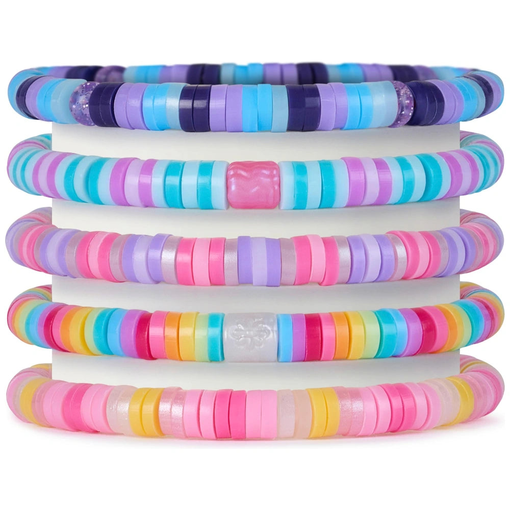 Cool Maker Stack'd Heishi Bracelet Studio Bracelet Making Kit