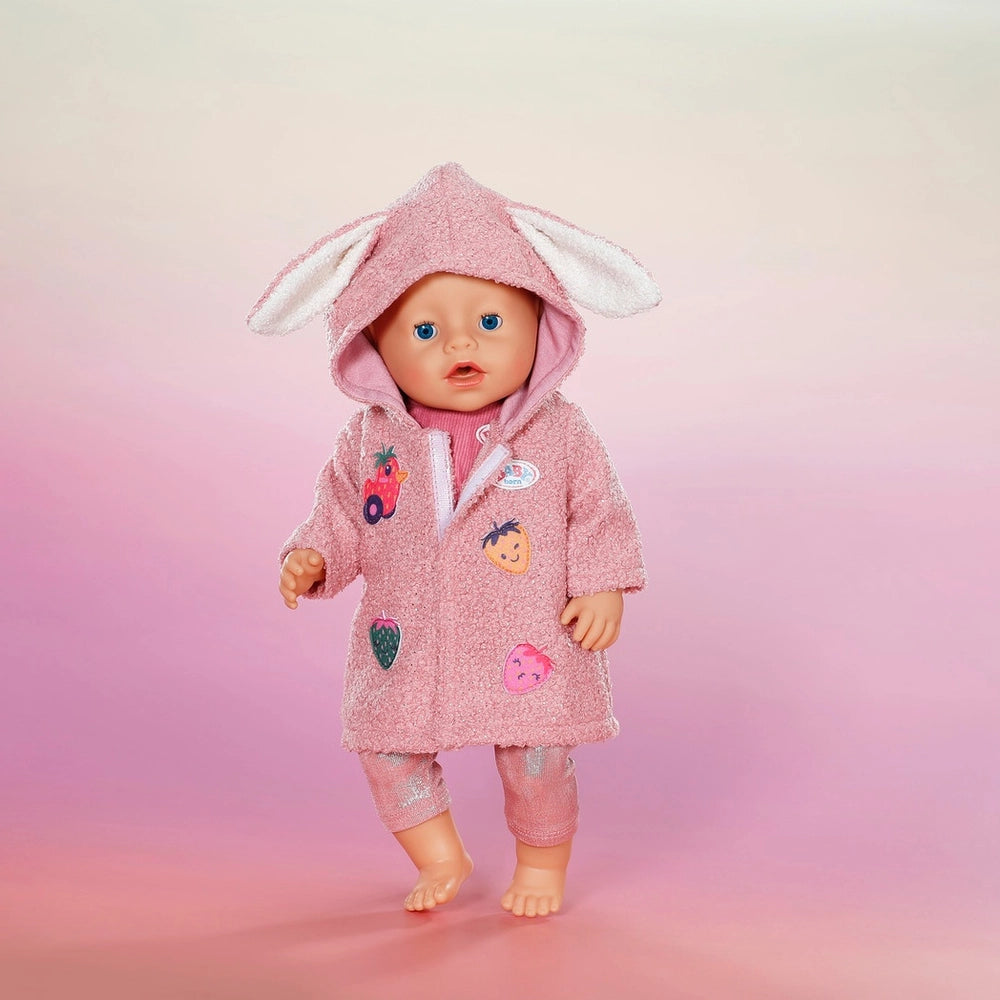 Baby Born Coat Set With Dress 43 Cm