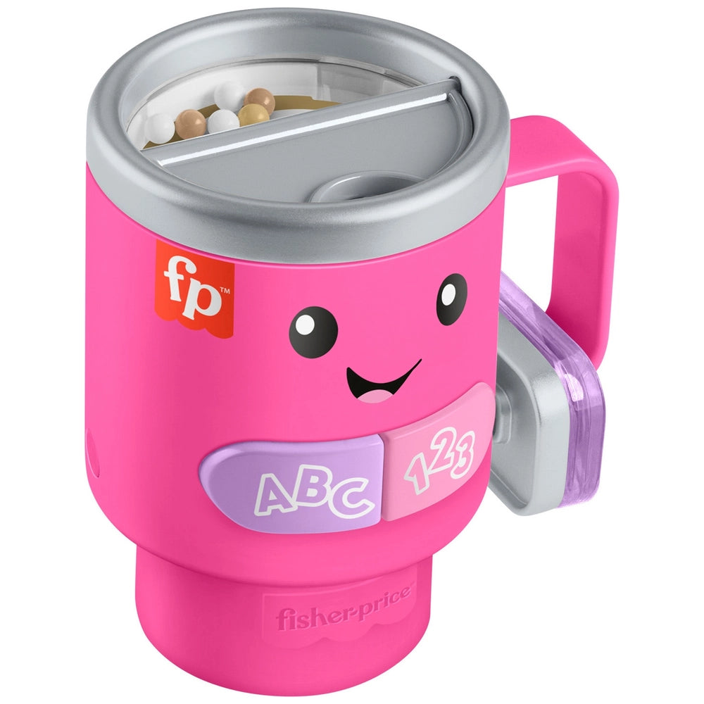 Fisher-Price Laugh & Learn Wake Up & Learn Coffee Mug Pink