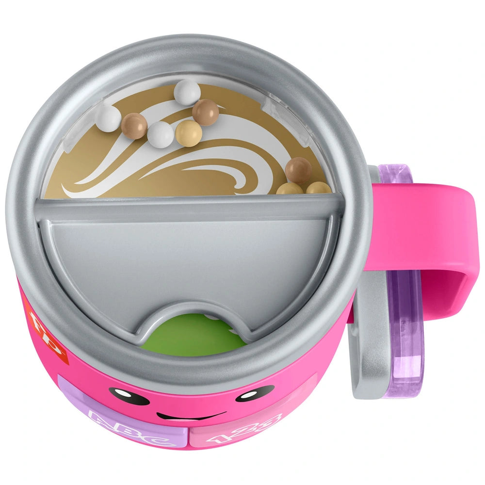 Fisher-Price Laugh & Learn Wake Up & Learn Coffee Mug Pink