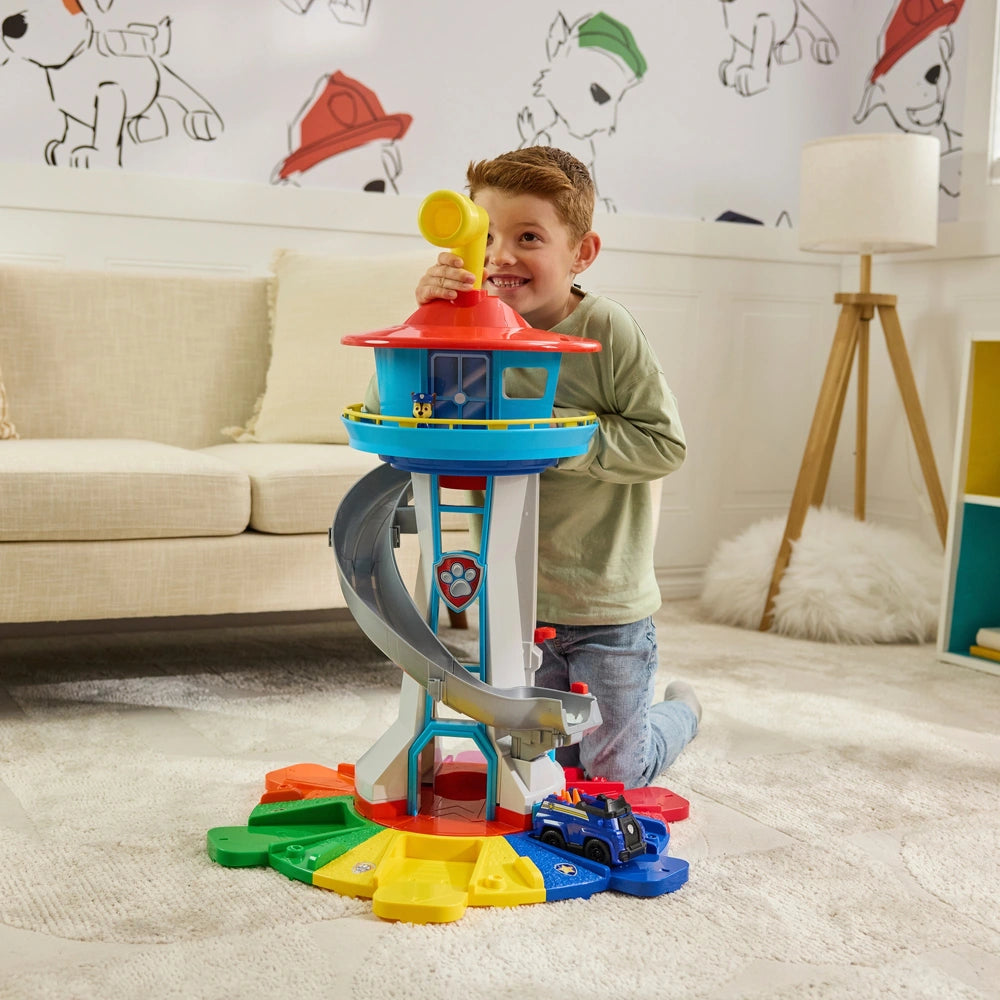 Paw Patrol My Size Lookout Tower With Chase Figure And Vehicle