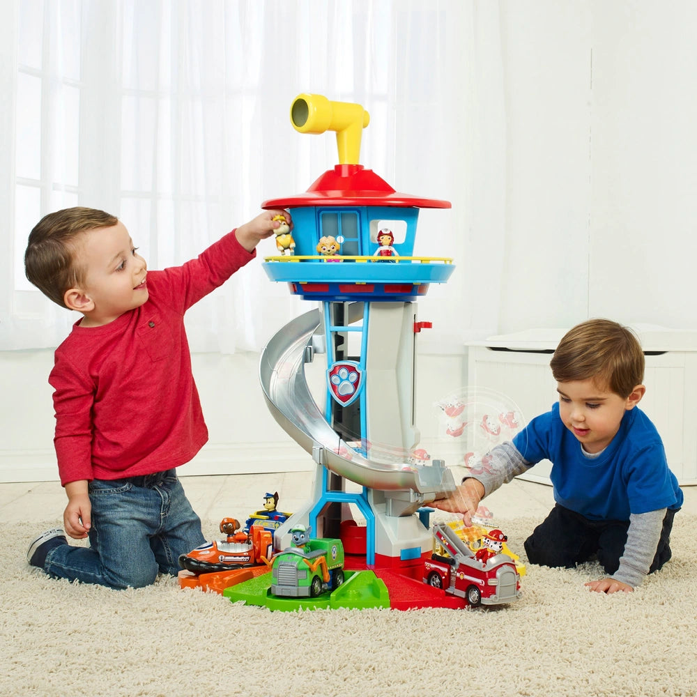 Paw Patrol My Size Lookout Tower With Chase Figure And Vehicle