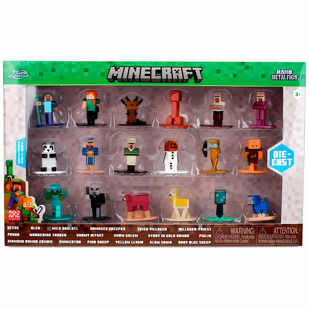 Minecraft Nano Metal Figures 18 Pack Wave 13