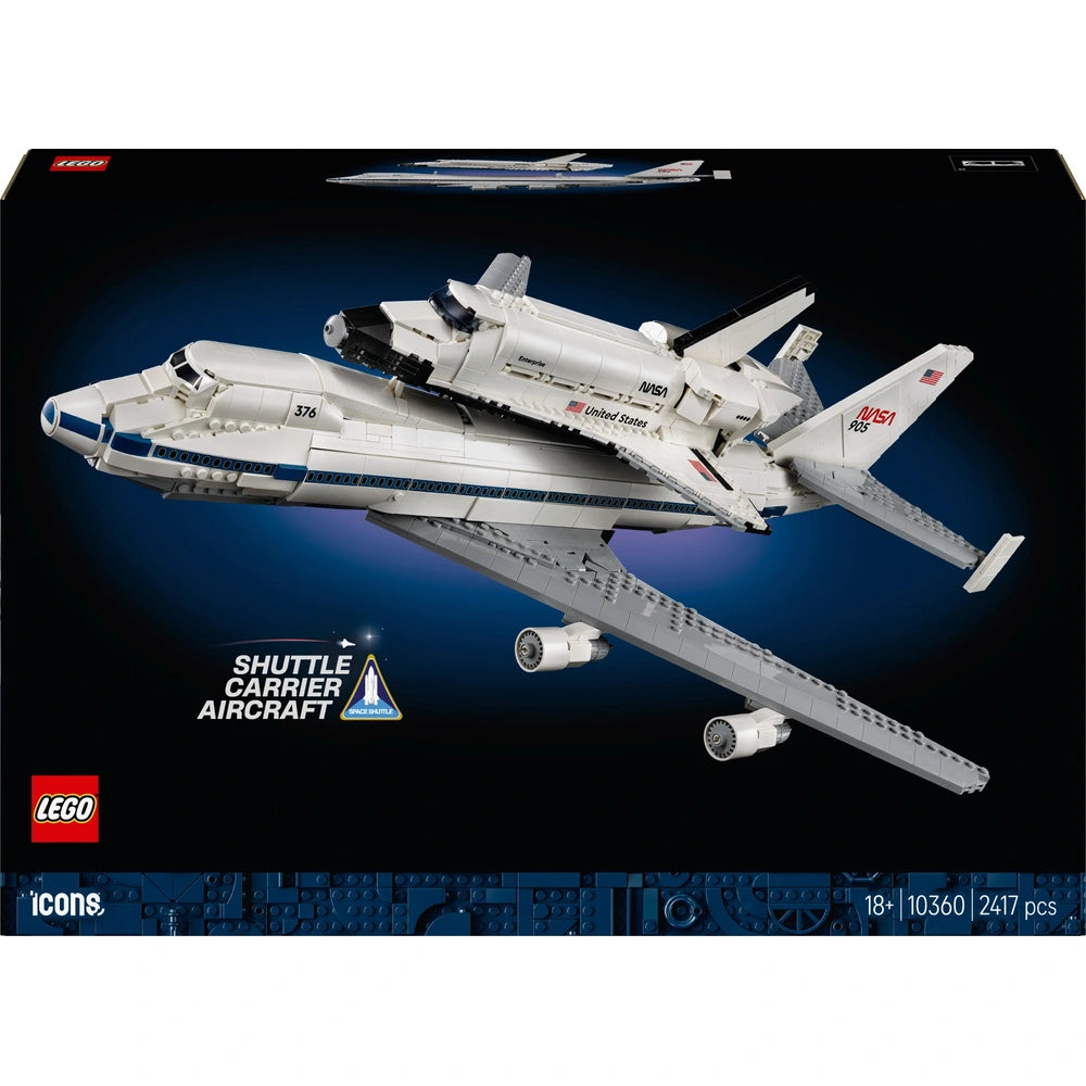 Lego Icons 10360 Shuttle Carrier Aircraft Nasa Set For Adults
