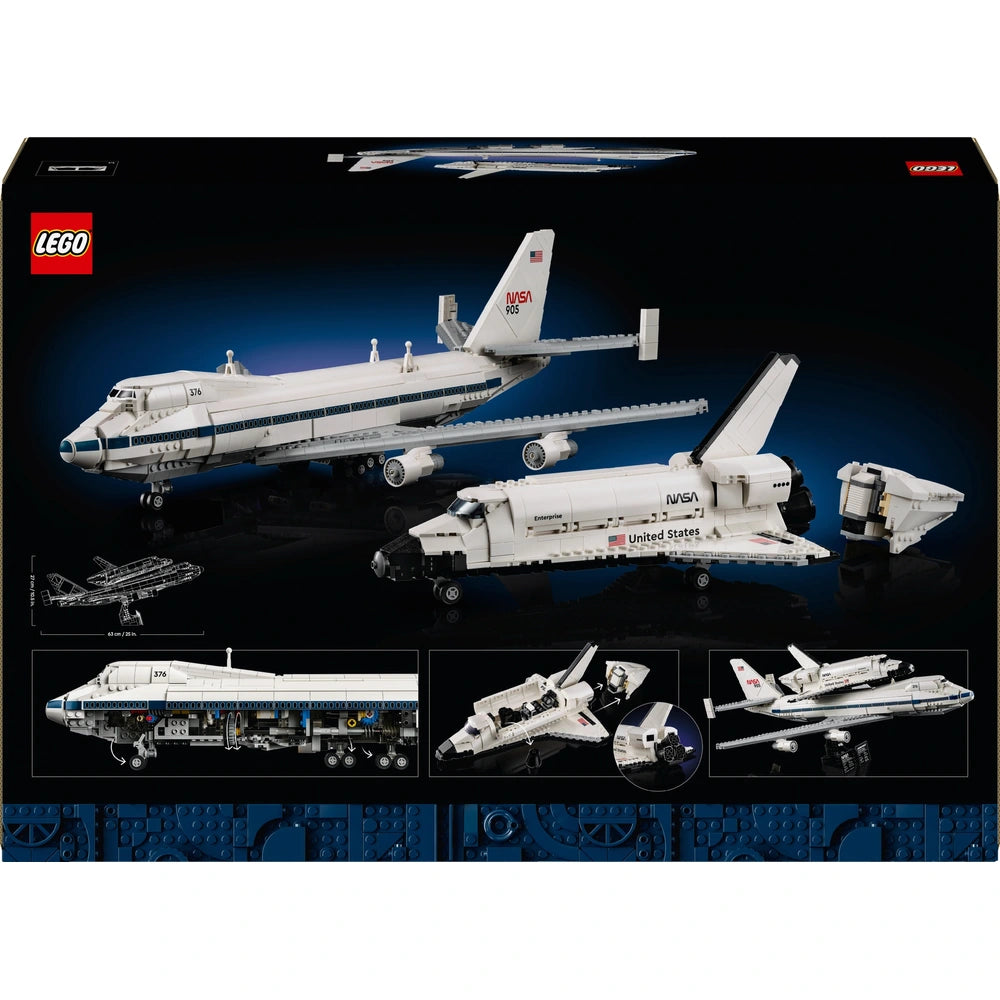 Lego Icons 10360 Shuttle Carrier Aircraft Nasa Set For Adults