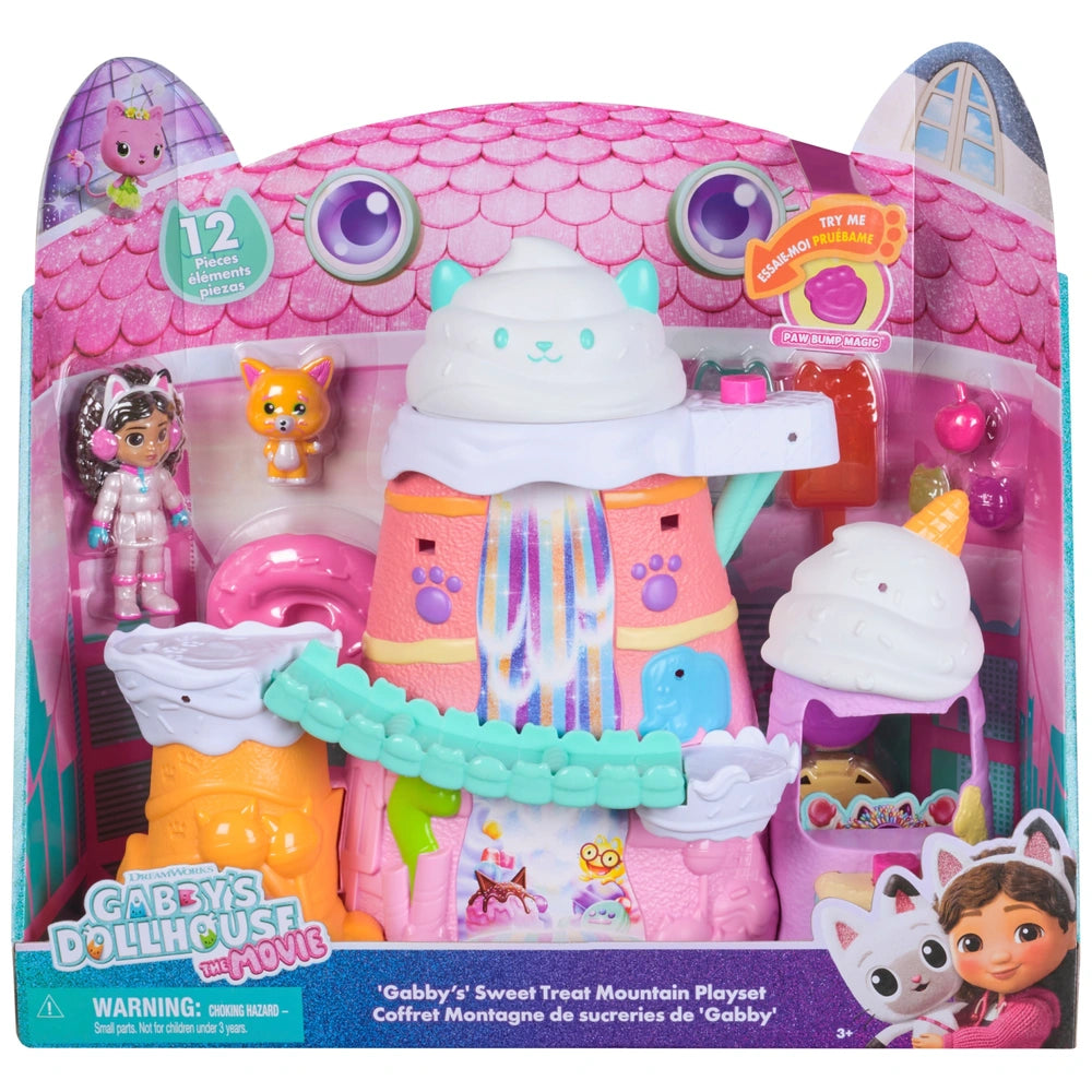 Gabby's Dollhouse: The Movie Gabby's Sweet Treat Mountain Playset