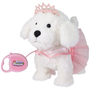 Fluffy Puppies Mia The Walking Princess Poodle