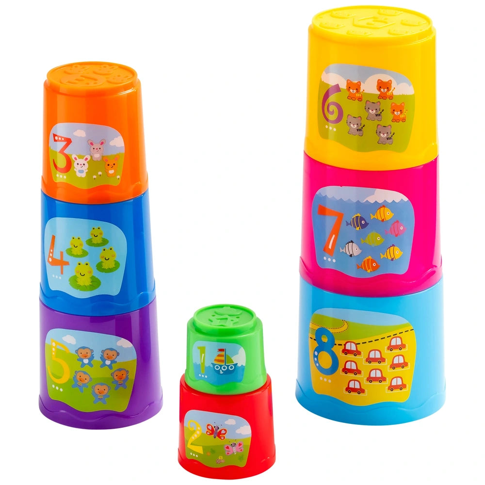 Big Steps Baby's First Stacker And Rattle Learning Set