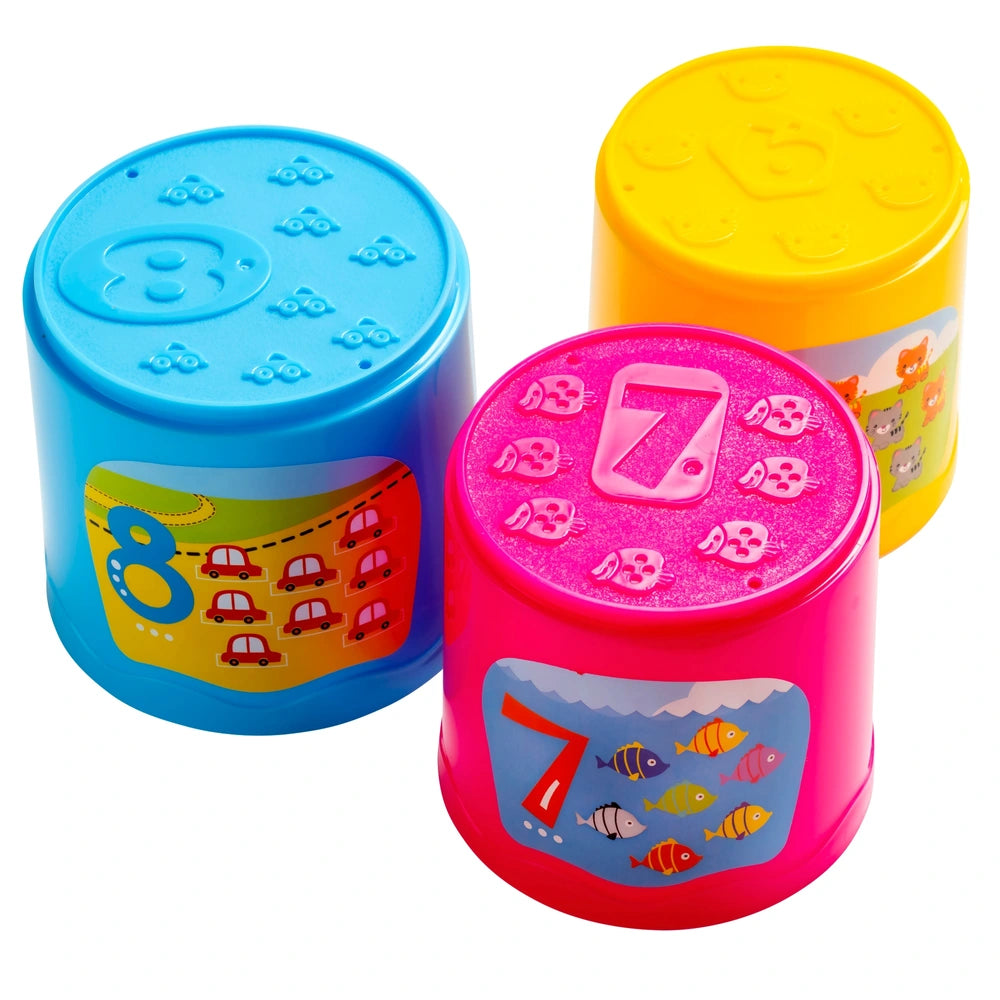 Big Steps Baby's First Stacker And Rattle Learning Set