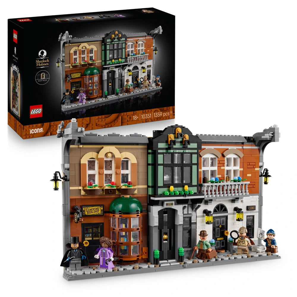Lego Icons 10351 Sherlock Holmes: Book Nook Set For Adults