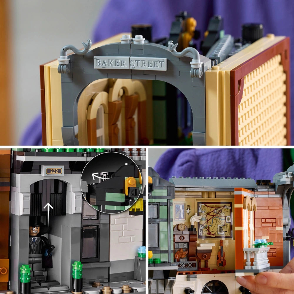 Lego Icons 10351 Sherlock Holmes: Book Nook Set For Adults