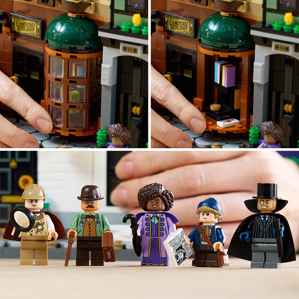Lego Icons 10351 Sherlock Holmes: Book Nook Set For Adults