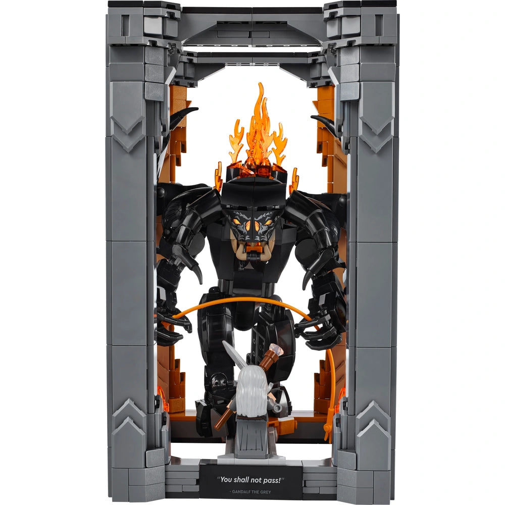 Lego Icons The Lord Of The Rings: Balrog Book Nook 10367