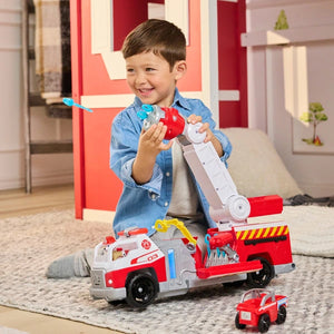 Paw Patrol Fire Rescue Rapid Reload Fire Truck With Lights And Sounds