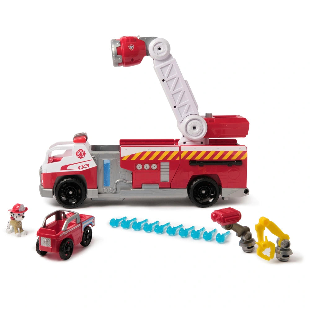 Paw Patrol Fire Rescue Rapid Reload Fire Truck With Lights And Sounds
