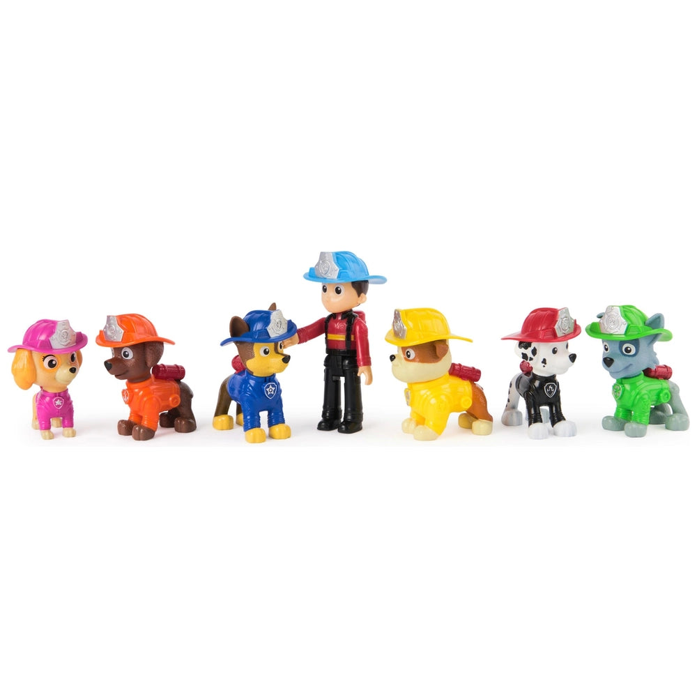 Paw Patrol Fire Rescue Team 7 Action Figures Pack