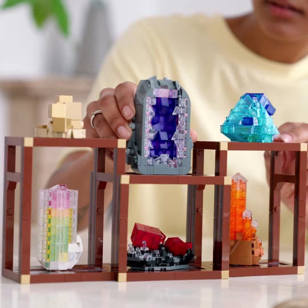 Lego Ideas Mineral Collection Set For Adults 21362