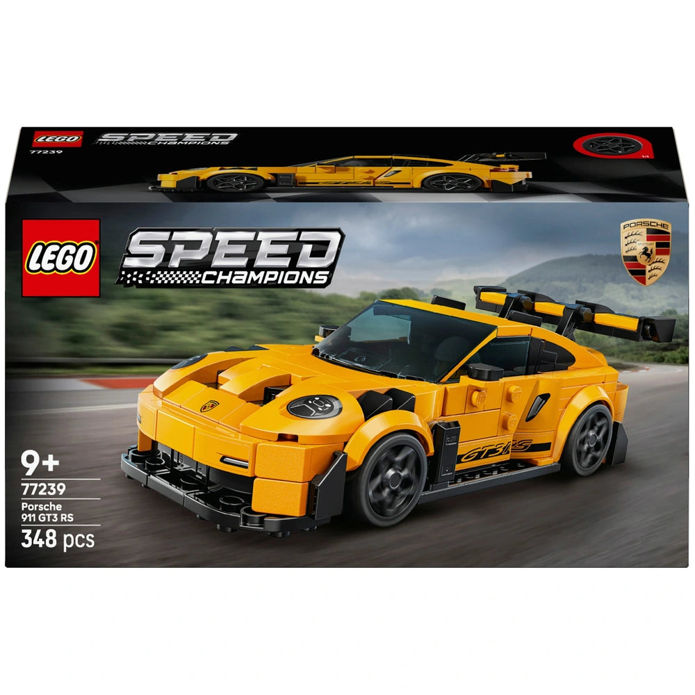 Lego® Speed Champions Porsche 911 Gt3 Rs Super Car Toy 77239