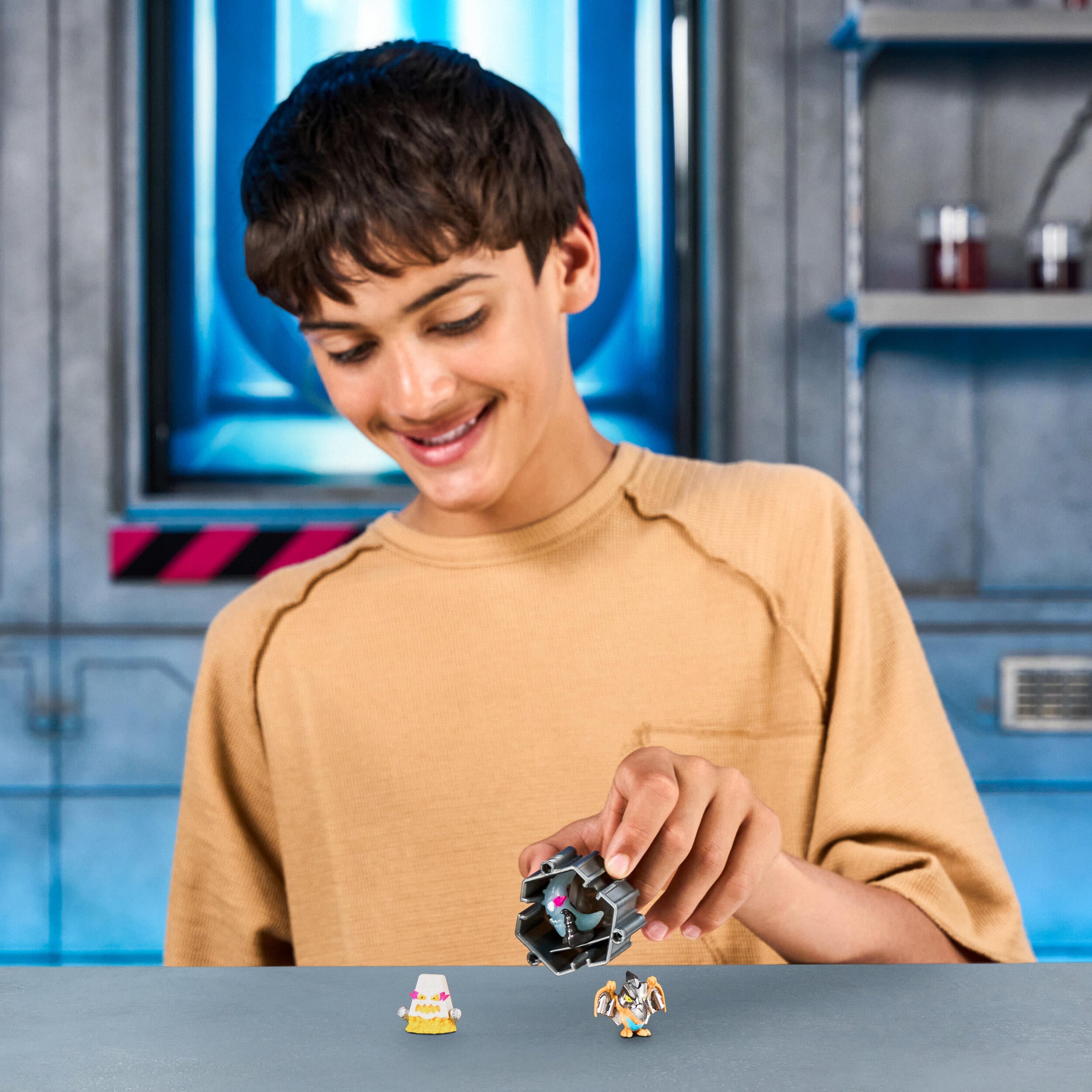 Mrbeast Lab Swarms Battle Fusion Series Test Tube 3 Pack Assortment