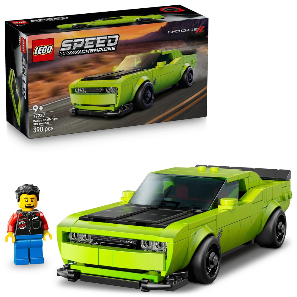 Lego® Speed Champions Dodge Challenger Srt Hellcat Sports Car 77237