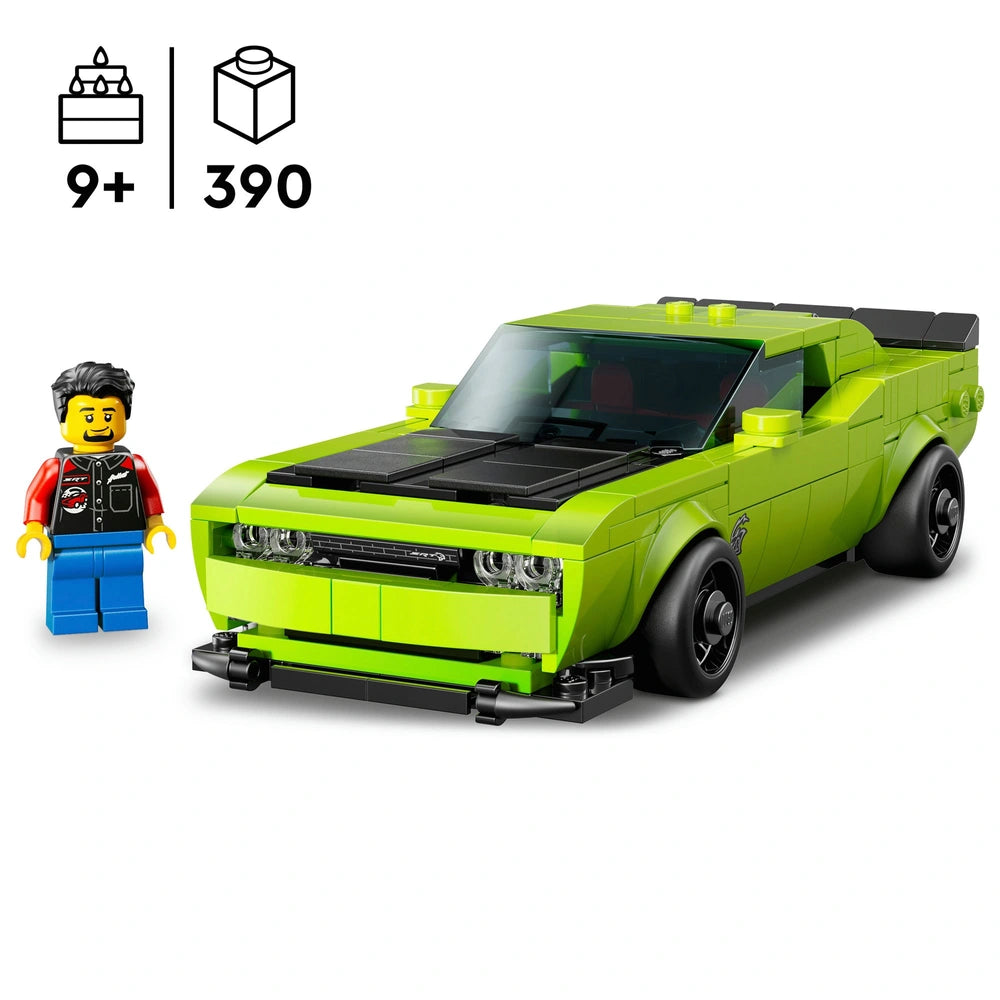 Lego® Speed Champions Dodge Challenger Srt Hellcat Sports Car 77237
