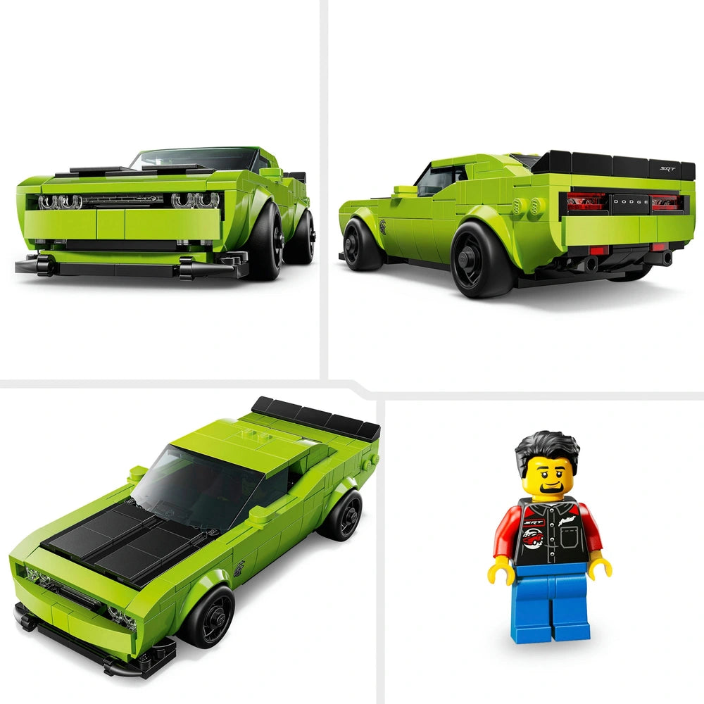 Lego® Speed Champions Dodge Challenger Srt Hellcat Sports Car 77237