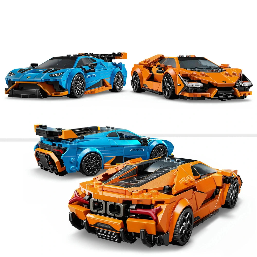Lego® Speed Champions Lamborghini Revuelto & Huracán Sto 77238
